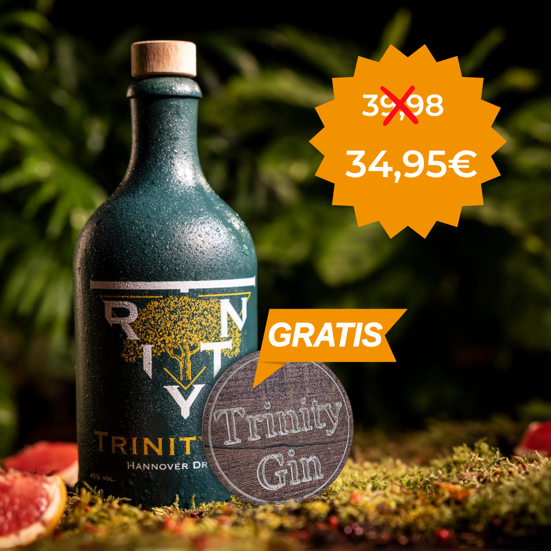 Trinity Gin + kostenlosen Handmade Untersetzer