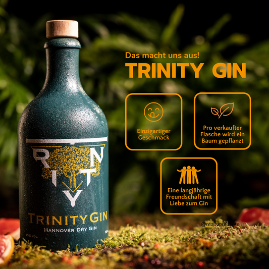 Trinity Dry Gin - Nachhaltiger Genuss!