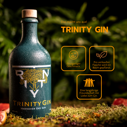 Trinity Dry Gin - Nachhaltiger Genuss!